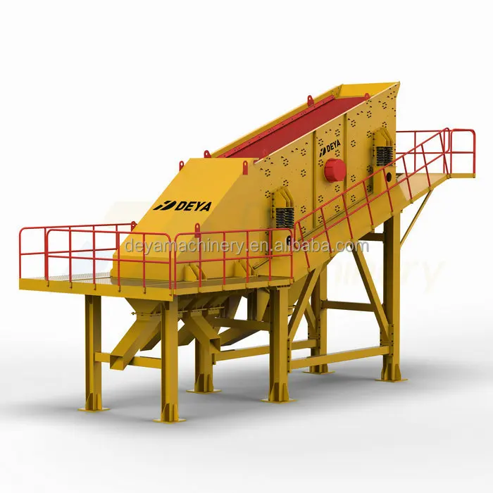 Natural river sand screen sieve vibrating sand screen for sale