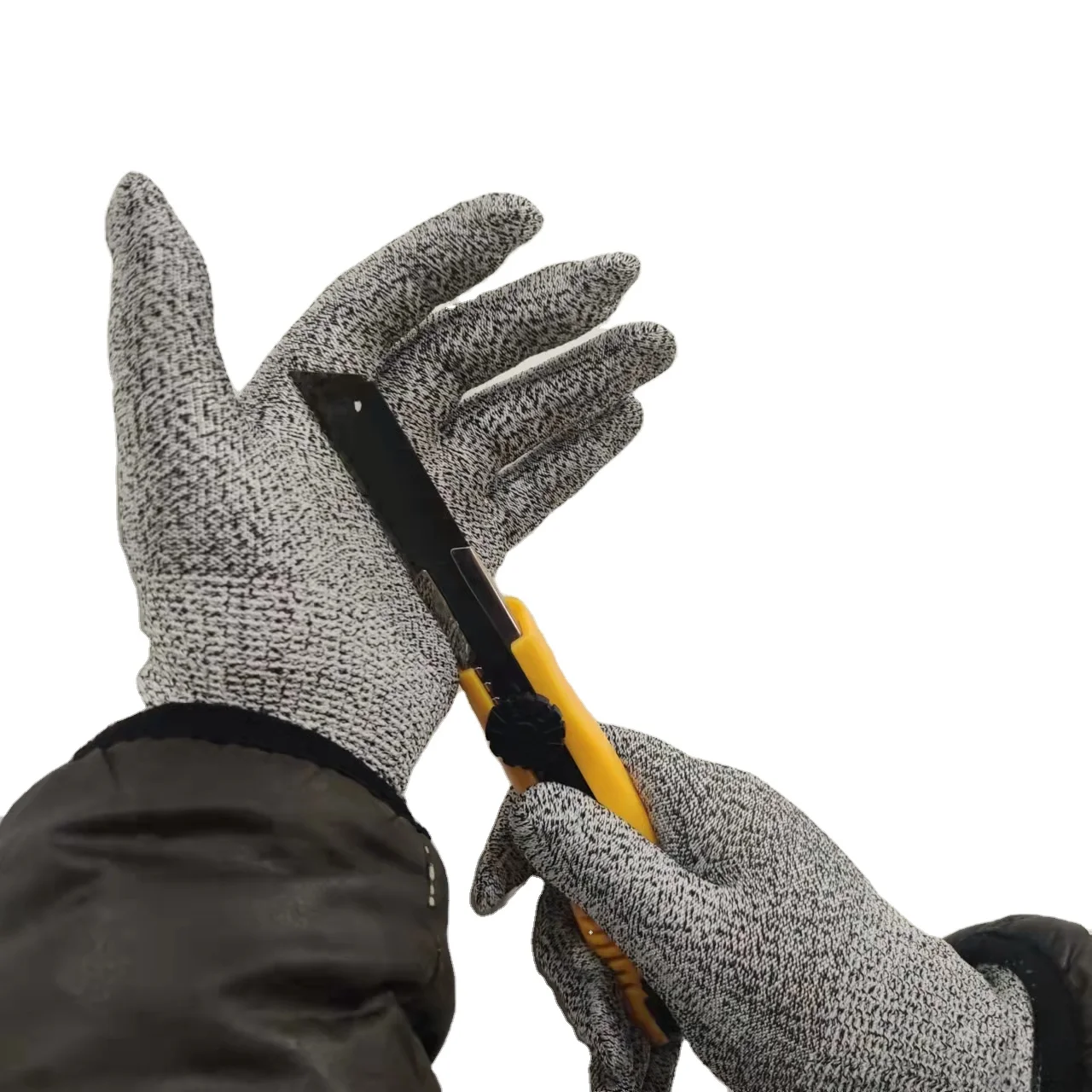 High quality HPPE anti cut safety work gloves wholesale (1600406719967)