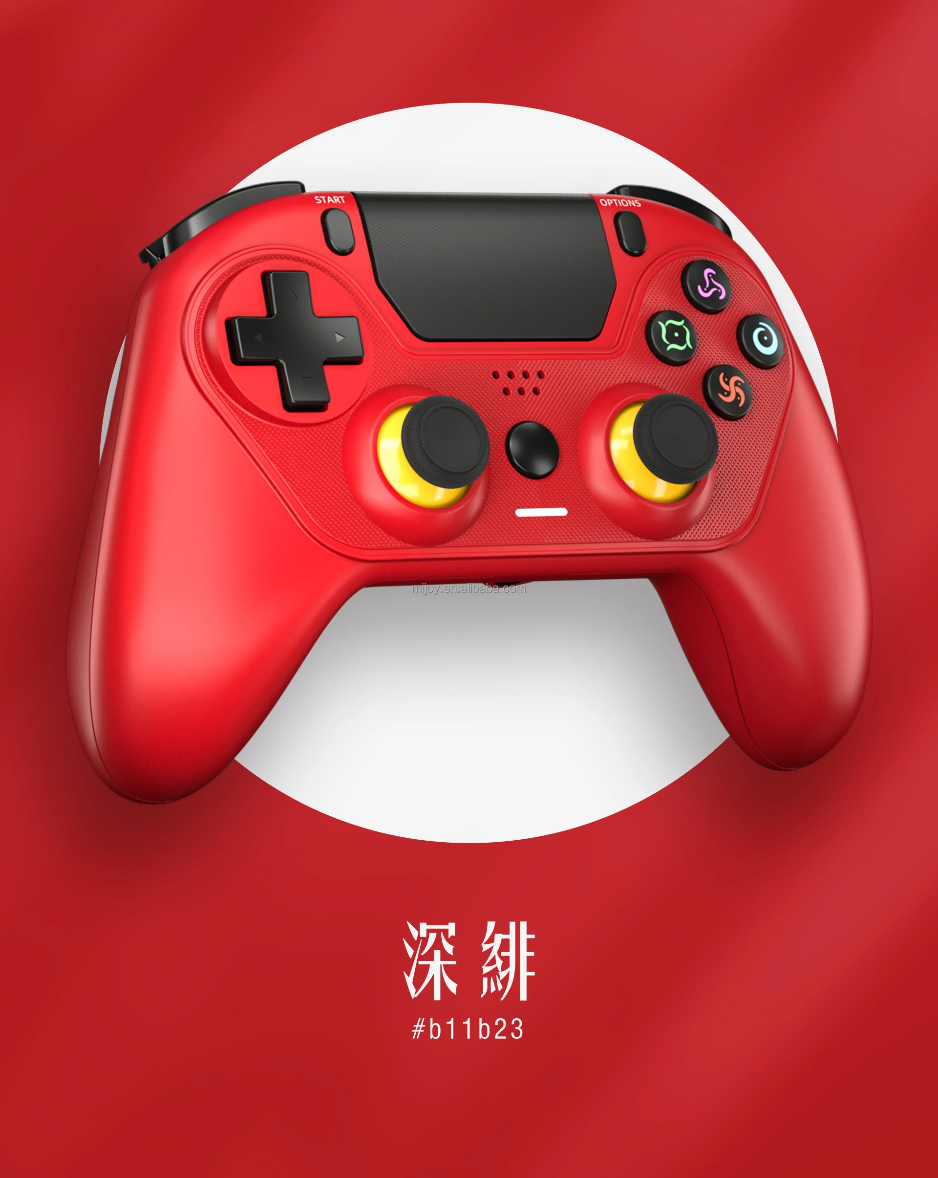 Hot Sale Doubleshock Game Controllers Wireless Joystick For PS4/PC gamepad For Sony PS4 pro slim Controller