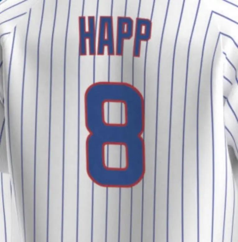 Chicago Ian Happ White Best Quality Stitched Baseball Jersey
