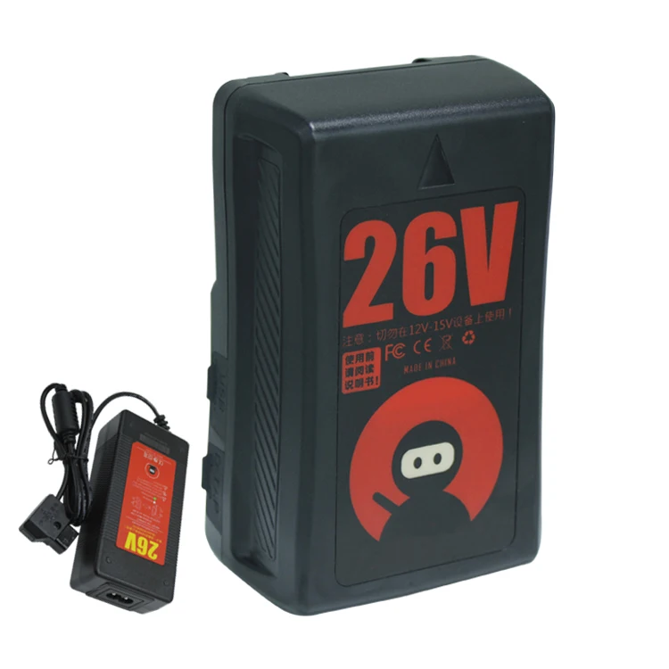 
HSU 26V 190Wh V-LOCK V mount Rechargeable battery pack D-TAP Charger For Digital Camera 