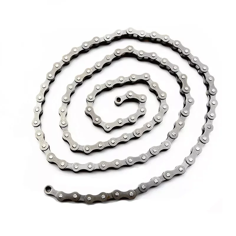 Factory sale steel electric bike chain single speed 1/2*1/8 section 128 bicycle chain