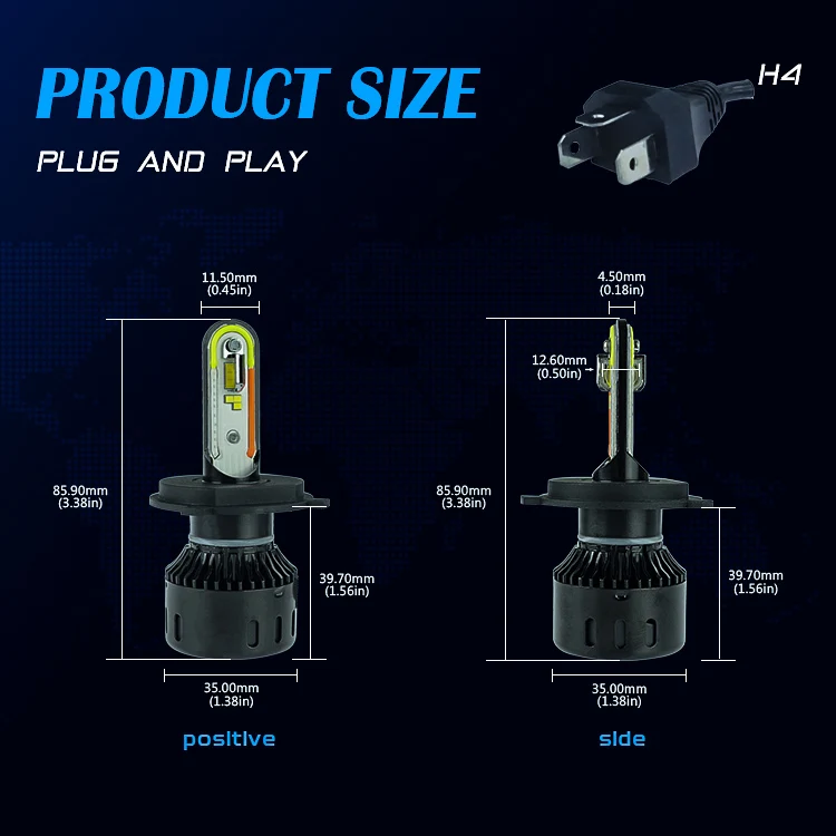 RTD  app control rgb headlight bulb H4 H7 9005 9006 9012  H11 angle eyes bulb change color with music for blue booth control