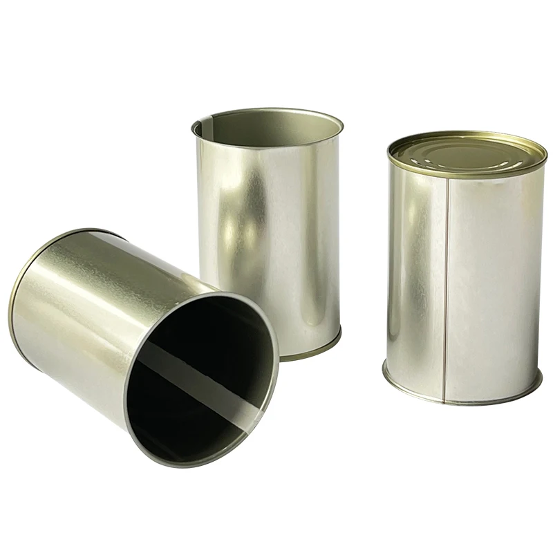 588# Wholesale Coffee Small Food Packaging Ring-Pull Tin Box Metal Cans