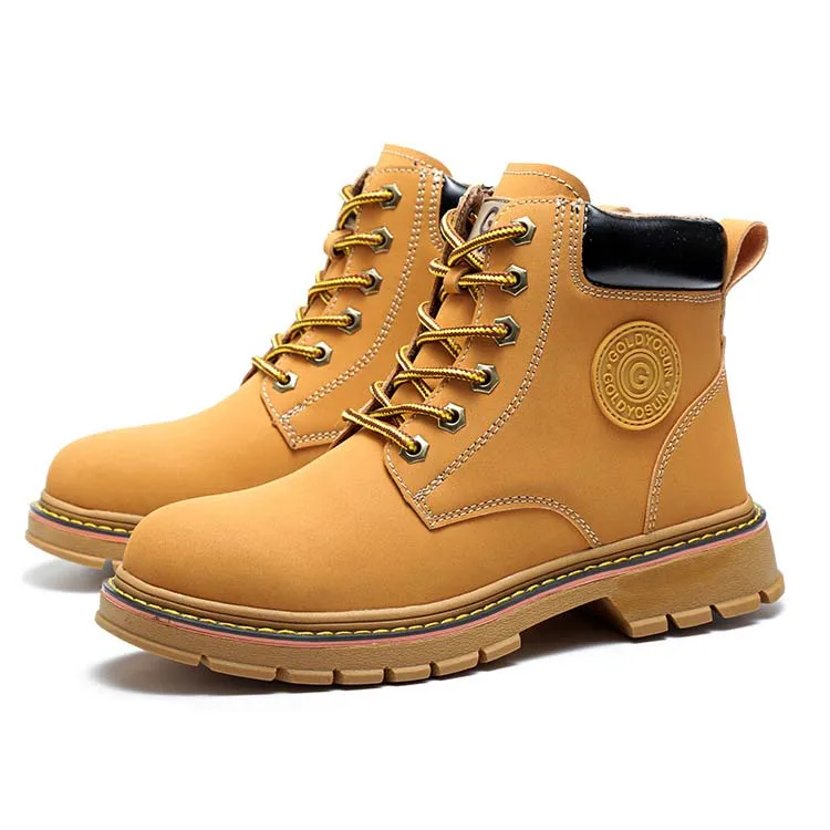 Good Price and High Quality Emperor Water Resistant Nubuck Leather American Heavy Working Safety Shoes