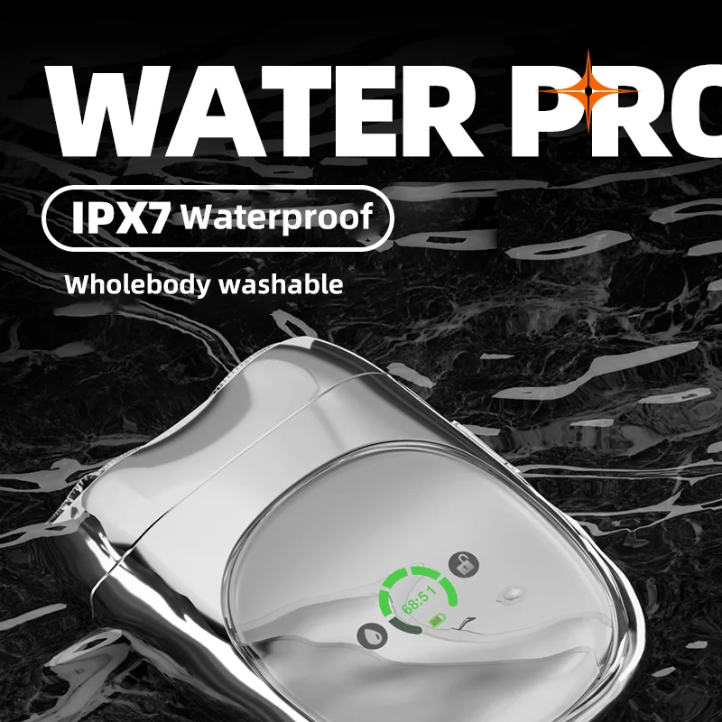 Private Label Smart Screen display luxury wholebody metal alloy adult electric shaver trimmer