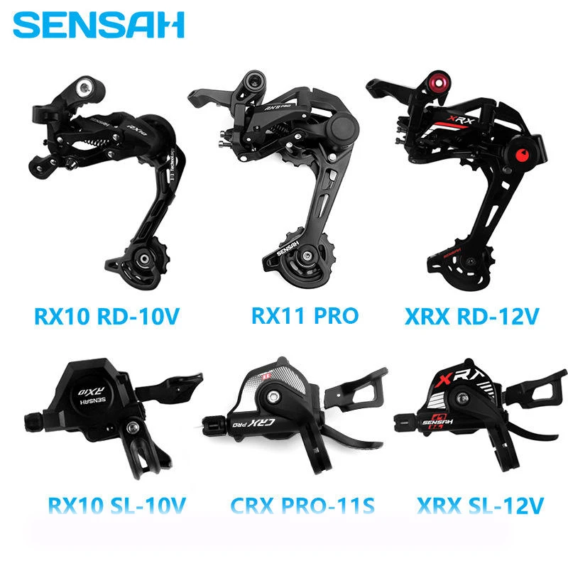 Factory wholesale bicycle rear derailleur mountain bike rear derailleur 10S/11S/12S bicycle shifting kit