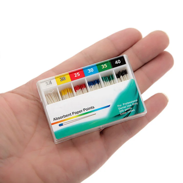 Dental material gapadent endodontics absorbent paper points