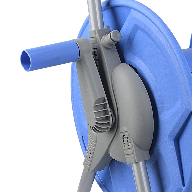 New Product Garden Empty Water Hose Reel Cart Trolley For 60m 1/2' hose Sample Available