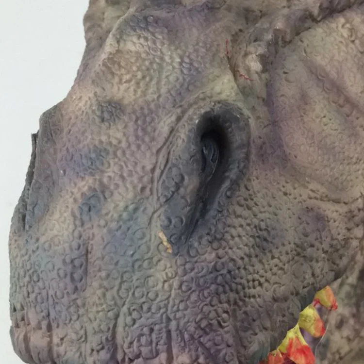 Halloween Dinosaur Mask T Rex Fancy Dress Latex Overhead Adult Deluxe New
