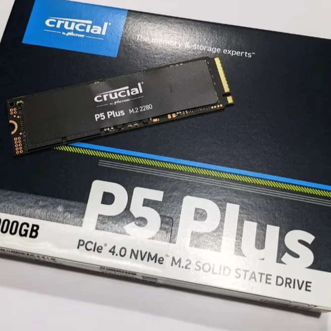 Crucial P5 Plus Micron P5 Plus 500G/1T/2T M.2 2280 NVME4.0 PS5 Up to 6600 MB/s / 5000 MB/s NVMe SSD
