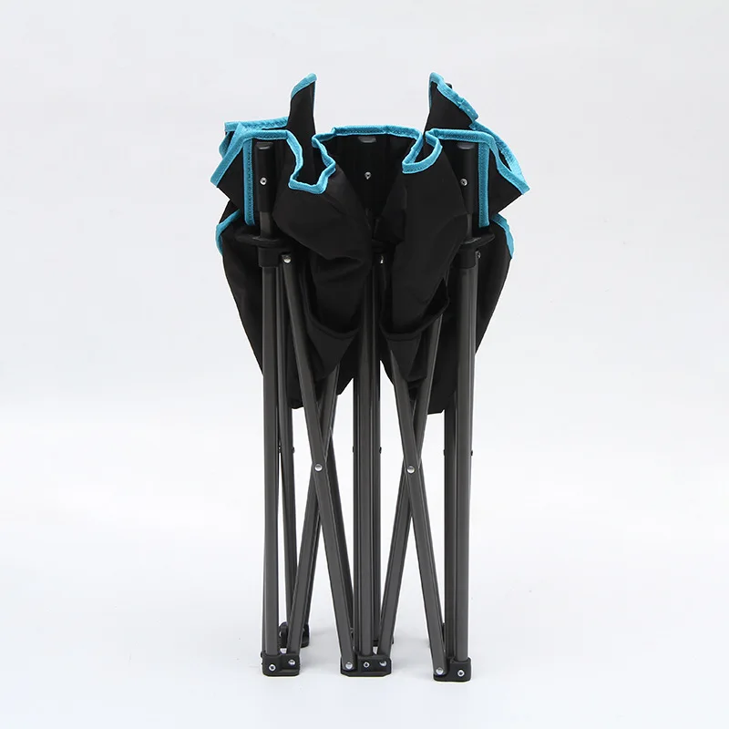 Wholesale Outdoor Double Folding Beach Chair Self-driving Trip Camping Back Chair Portable Double Armchair