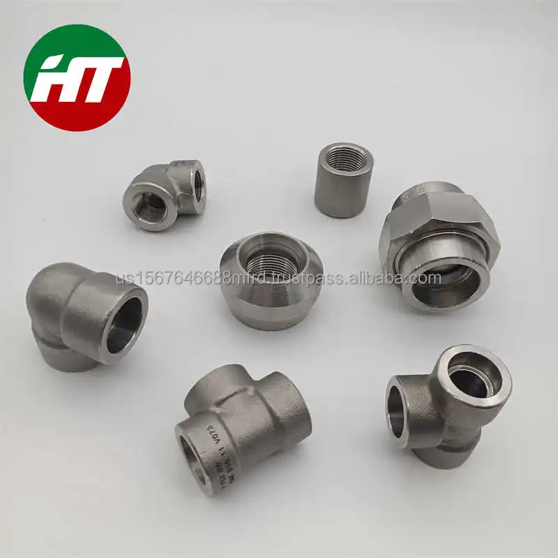 Фитинги Mss Sp79 оцинкованные локоть разумная цена Sch40 Npt трубы ниппель