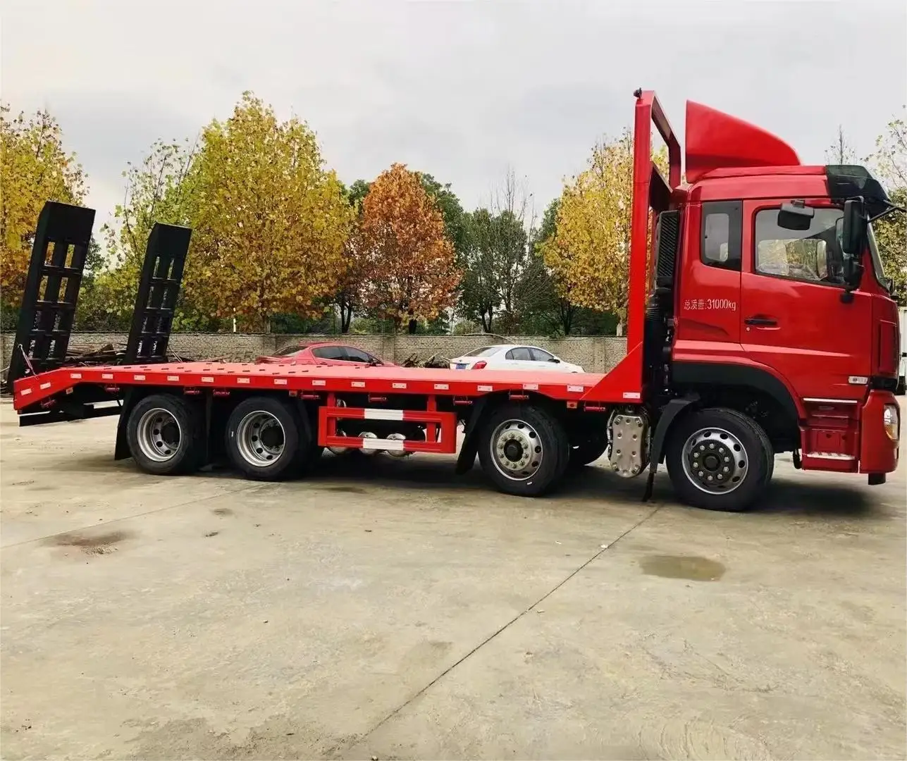Dongfeng CLW 8*4 25ton 35ton 400hp эвакуатор Бортовой Грузовой грузовик