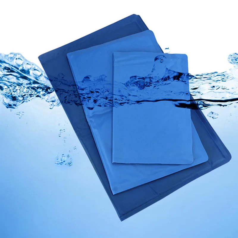 Different size factory waterproof large dog Cooling Mat Pet Ice Pad Summer Dog Bed For Dogs