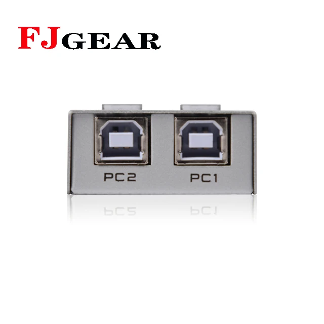 Горячий usb 2 0 переключатель FJGEAR с портами горячая клавиша компьютера принтер автоматическим