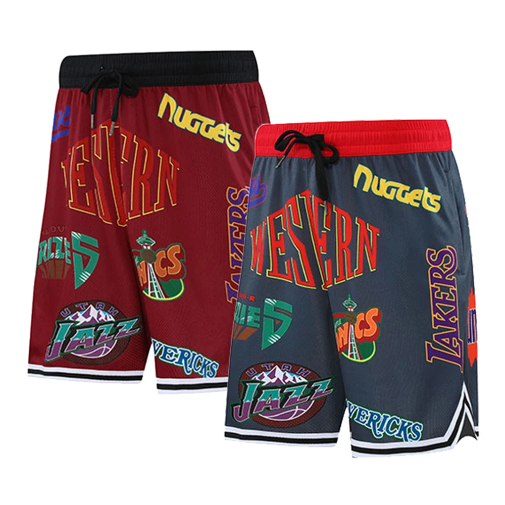loose five-point quick-drying Hong Kong style just don retro Basketball shorts