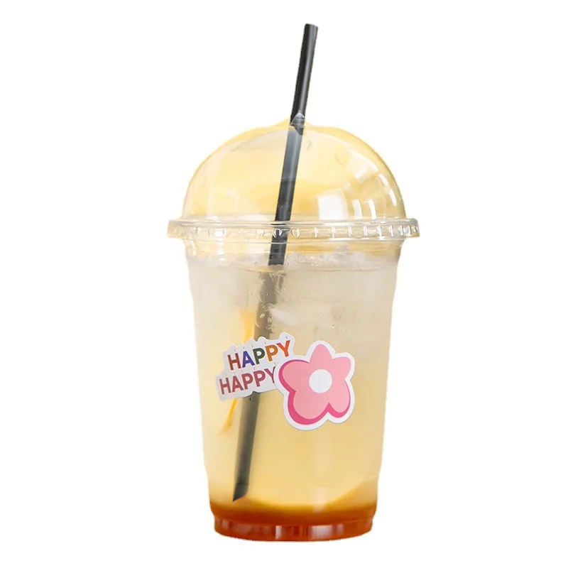 Wholesale PP PET Cup Disposable Injection Plastic Cups With Covers