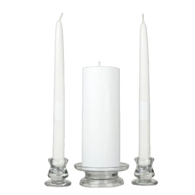 Индивидуальные светодиодные свечи Matti для индивидуального заказа, простой беспламенный Свадебный источник вдохновения, набор из 3 свечей