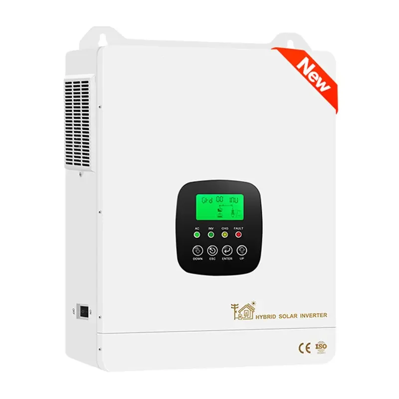 Wholesale Price On Off Grid 3000W Watts 3300W Single Phase 220 Vac 24 Vdc Off Grid Solar Hybrid Inverter With MPPT