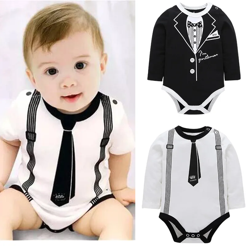 100% cotton baby boy rompers long sleeve baby clothes for 0-12 months