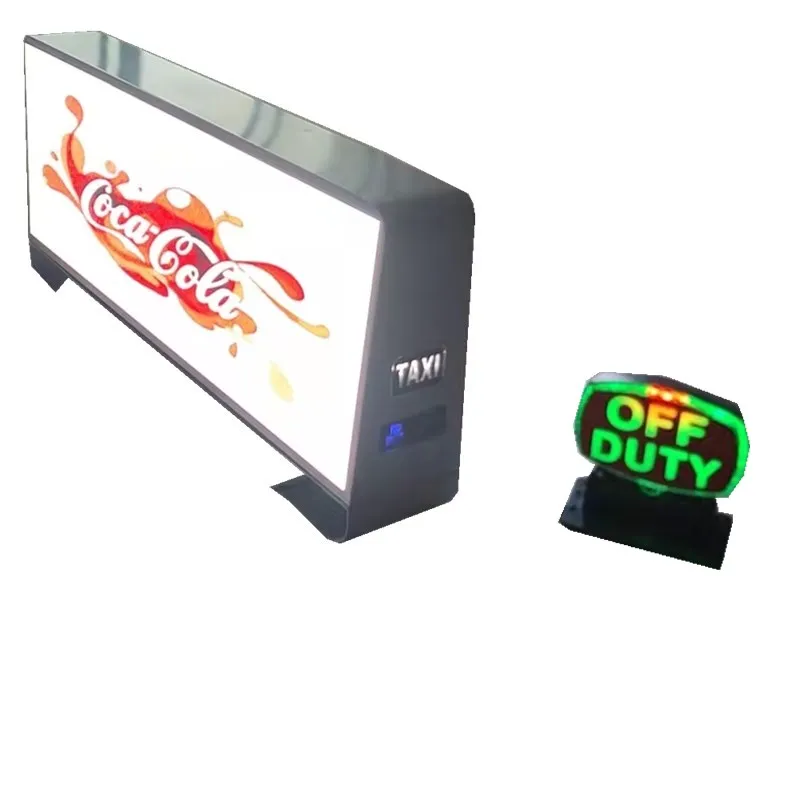 Waterproof Car Roof Moving Advertising Panel 4G LED Display Screen Outdoor Taxi Top P5