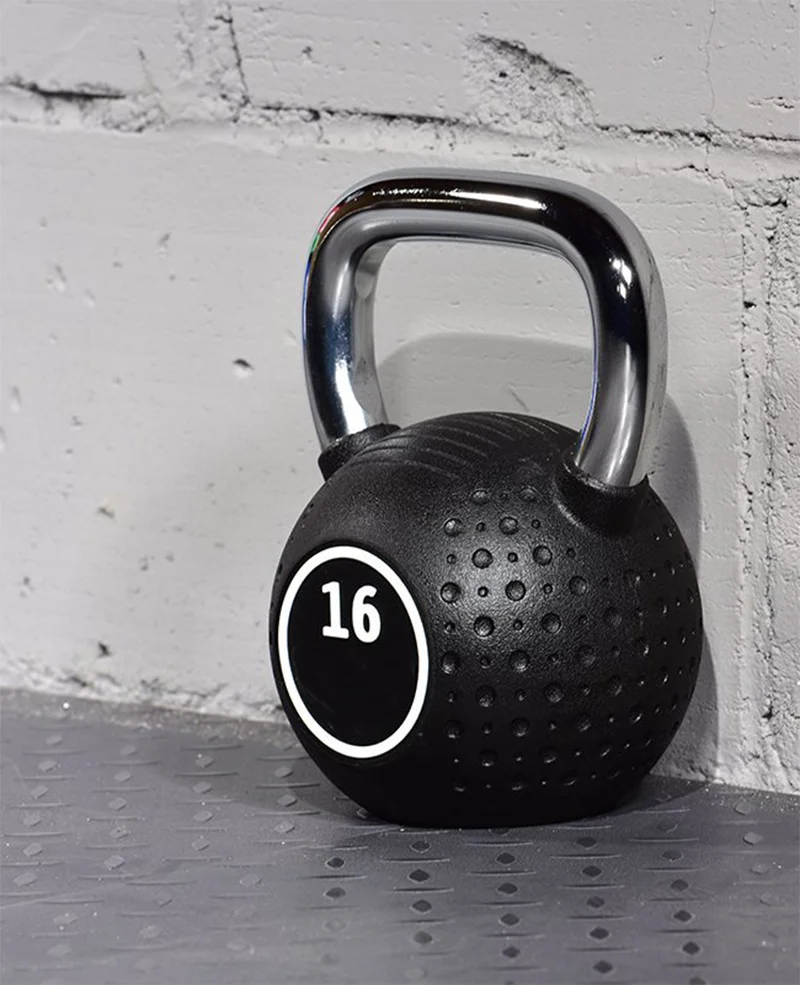 4~32kg Wholesale CPU Cast Iron Kettlebell Weight Lifting Training Gym Equipment Kettle Bell&ergonomic cast iron kettlebells