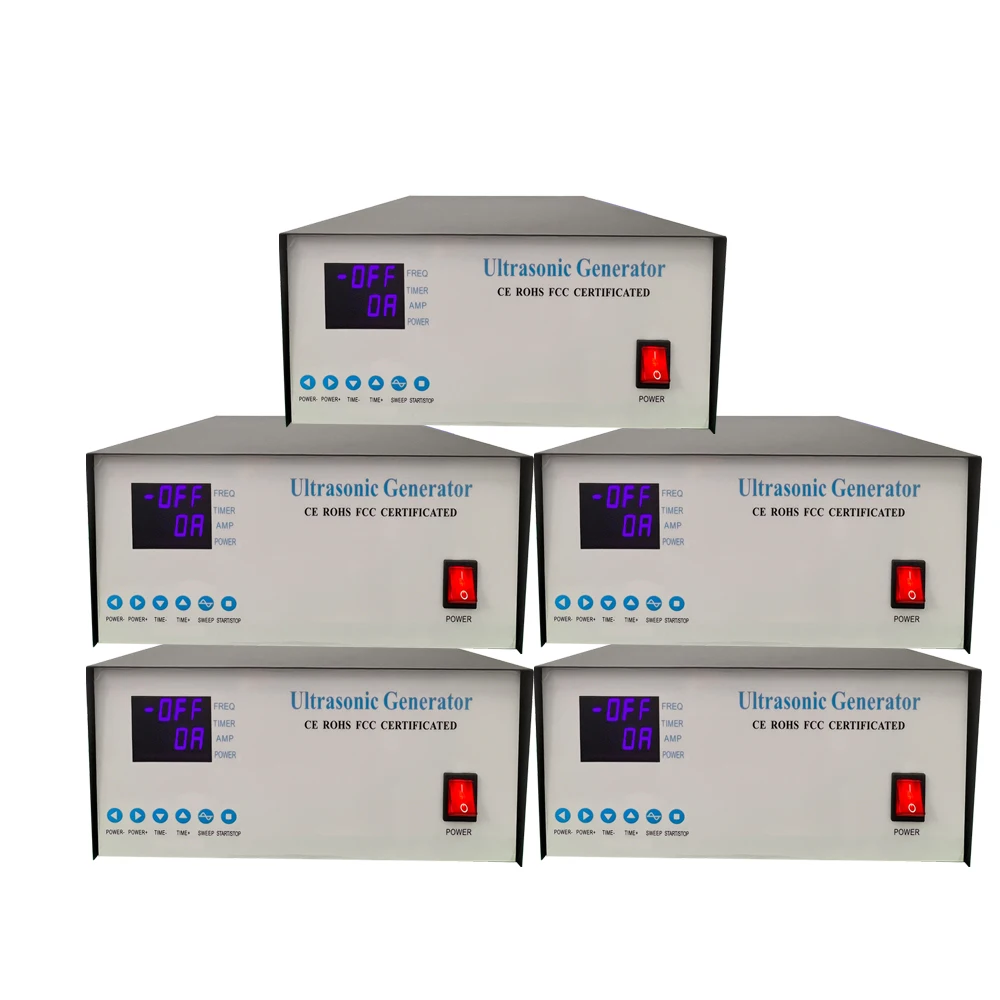 20-40khz Frequency Adjust  Digital Ultrasonic Generator For High Vibration Power Submersible Transducer Box