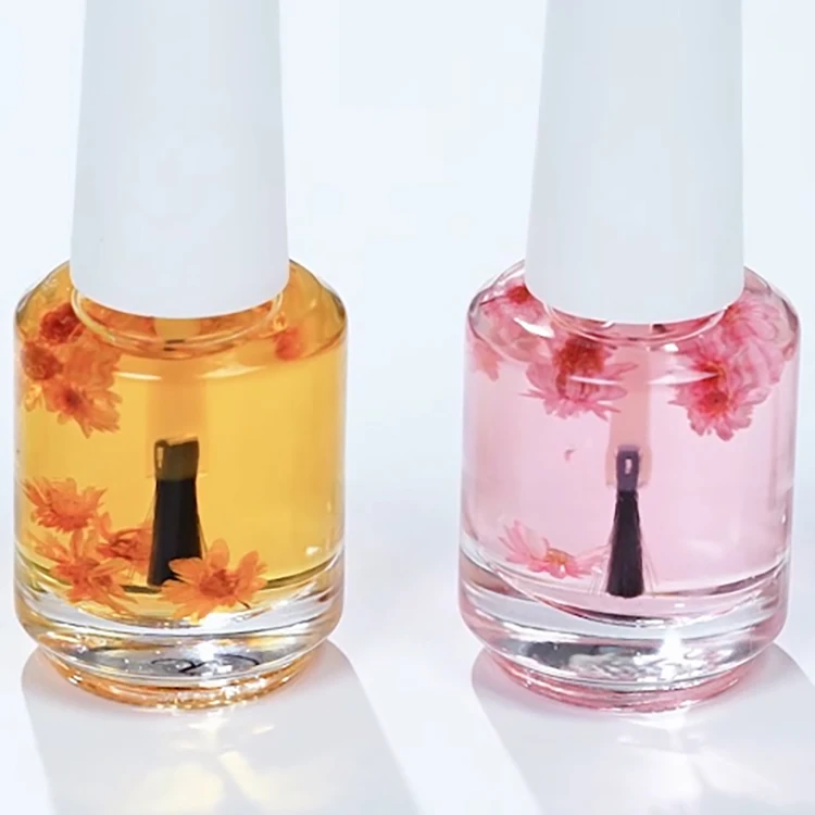 Private Label Cuticle Revitalizer Oil Custom Logo for Nail Growth Serum Rose Gold Bulk Vegan Nail Care 15Ml Personalized Oil