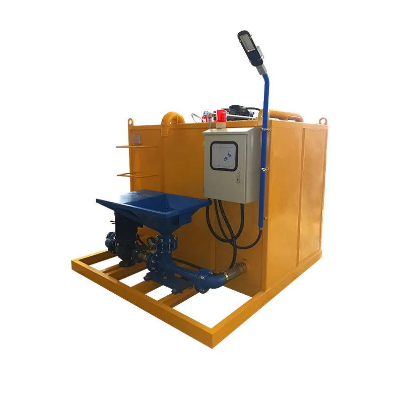 
 Самонастраивающаяся система смешивания грязи, емкость для хранения  