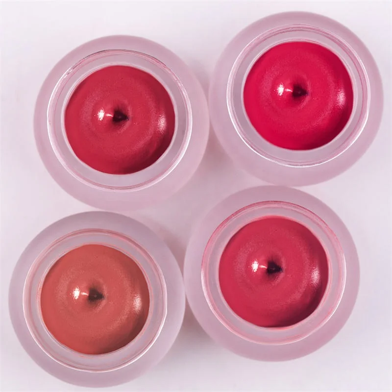 Private Label Creamy Velvet Matte Makeup Vegan Lip and Cheek Tint with Custom Color Lip Mud Velvet Matte