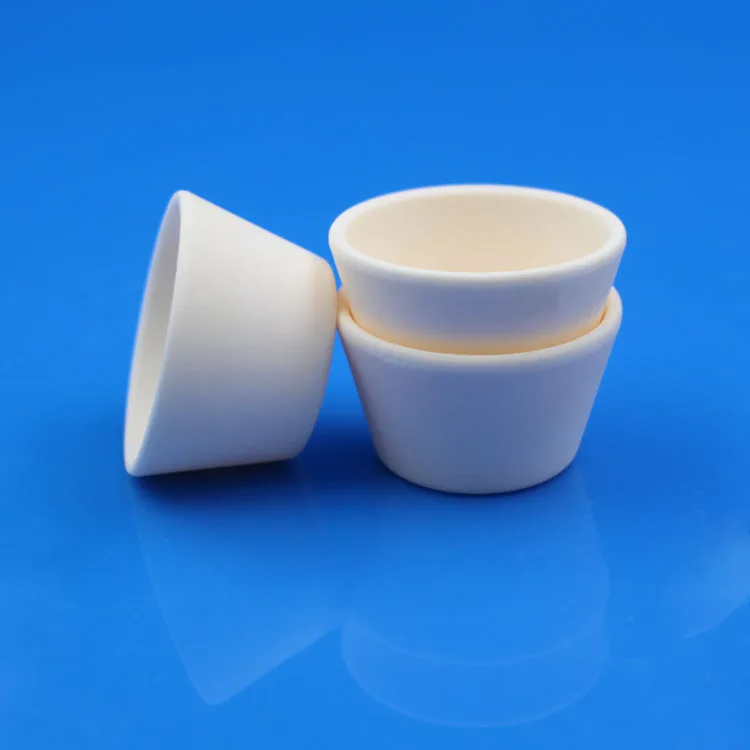 Al2o3 Alumina Ceramic Crucible with Lid for Lab