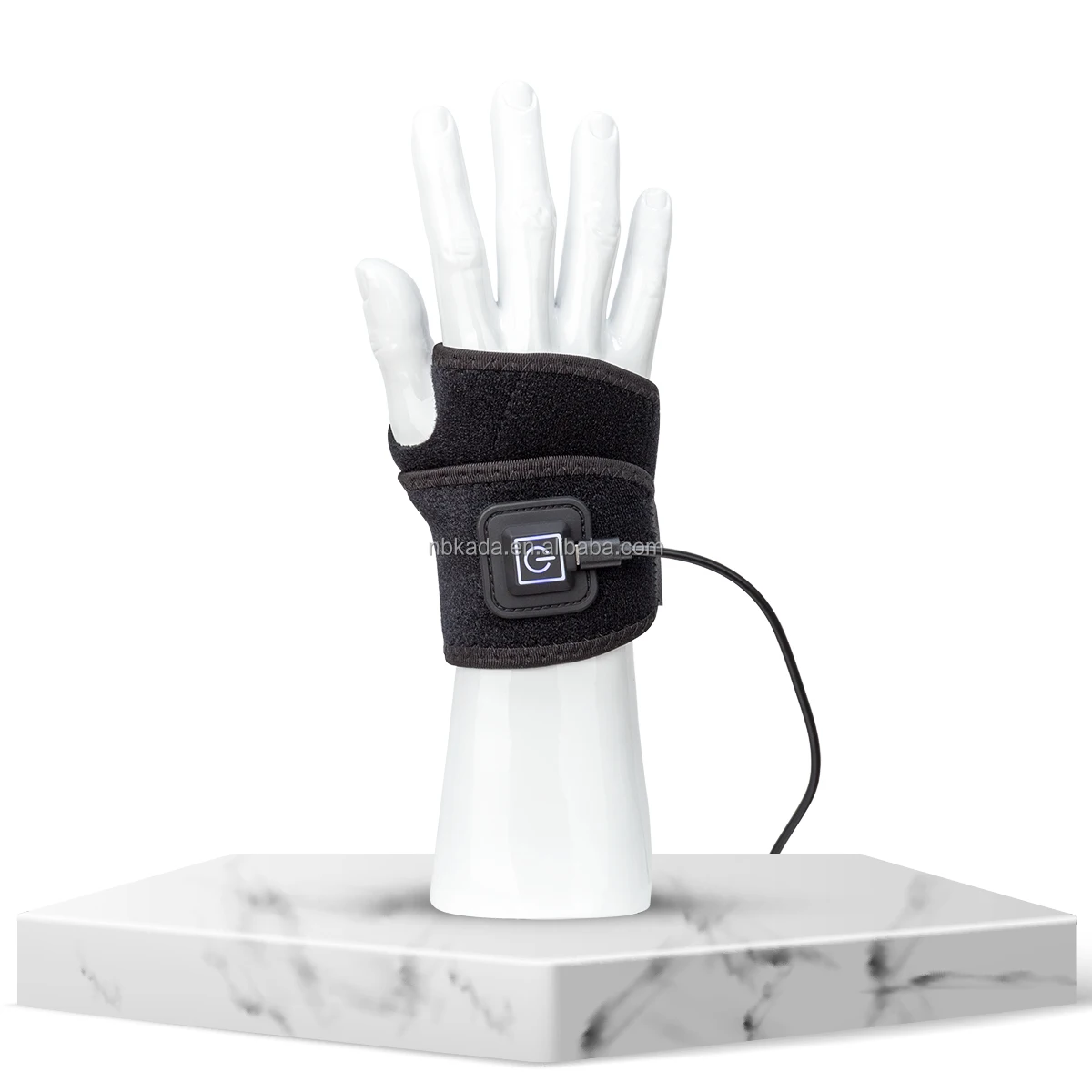 Rehabilitation Therapy Supplier  Electronic Wrist Heating Hand Muscle Joint Pain Relief Hot Compress Hand Therapy For Hand Wrist