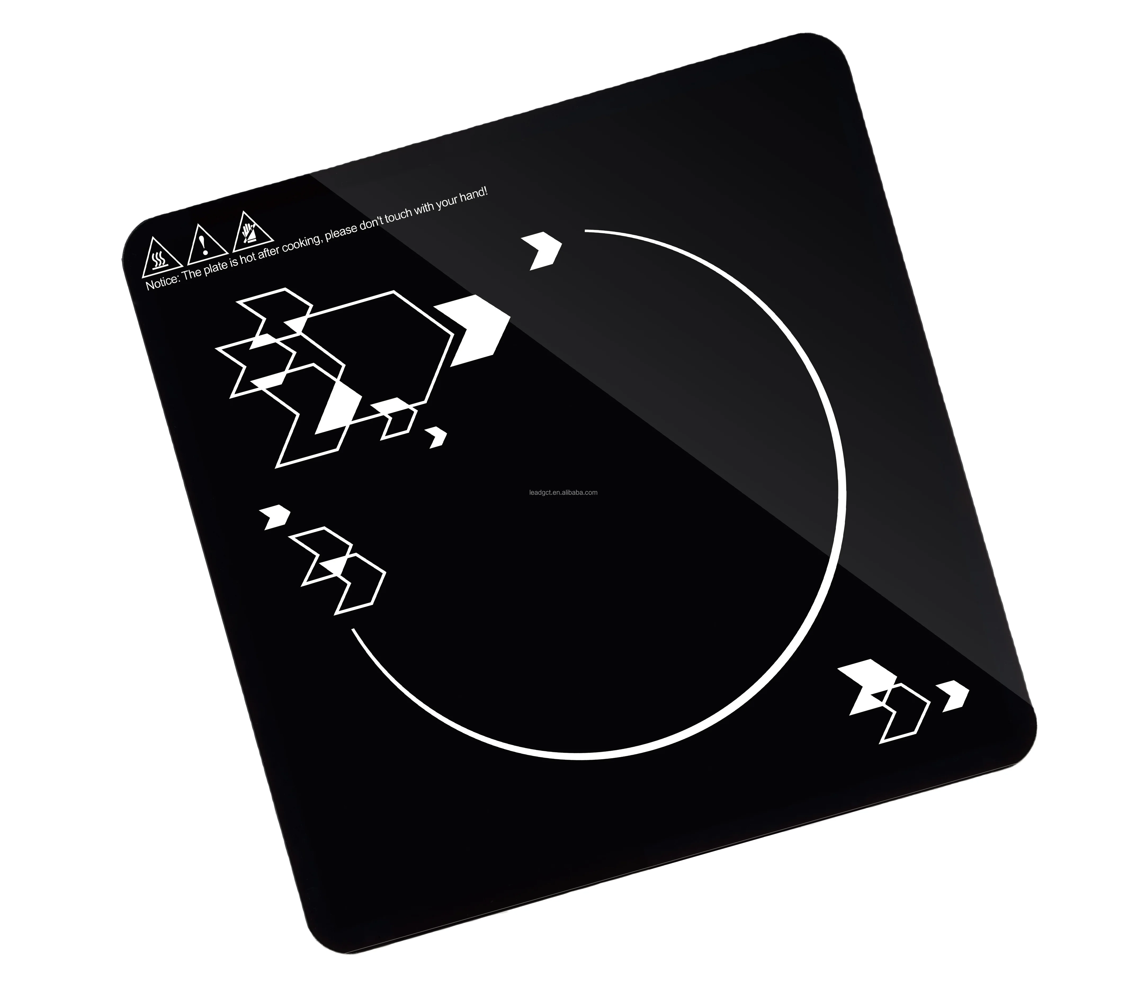 Induction Cookers Cooktop Spare Parts Square Infrared Cooker CKD Hot Sale Multifunction Ceramic Glass Crystal Panel SKD OEM