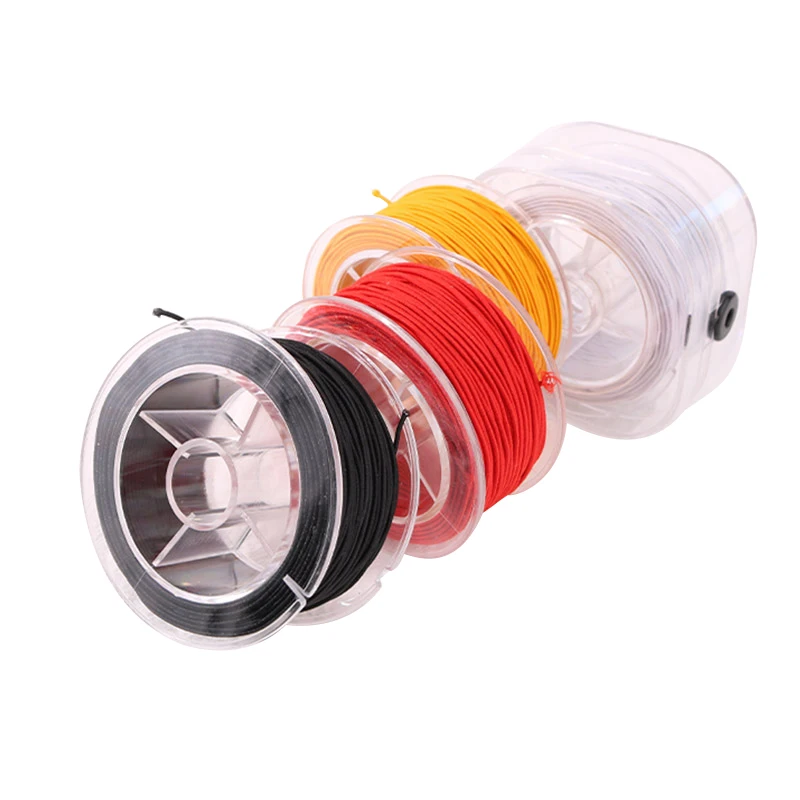 Rosary Beads Elastic Line Beaded Core-spun Elastic Box Round Beading Wire/Cord/String Jewelry Making DIY Crafts