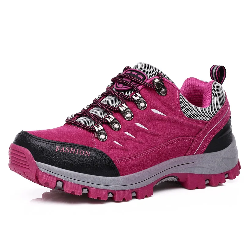 Sunland Outdoor Sport Shoes OEM Fashion Sneakers Mesh Beach Mountain Climbing Hiking Trekking Big Size Casual Running Men Shoes