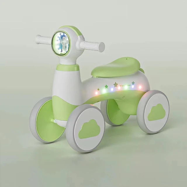 Kids Attractive Design Twisting Car Baby Sliding Rocking Car With light Anti Rollover 4 Wheels Indoor for 1-3 Yeard Toys