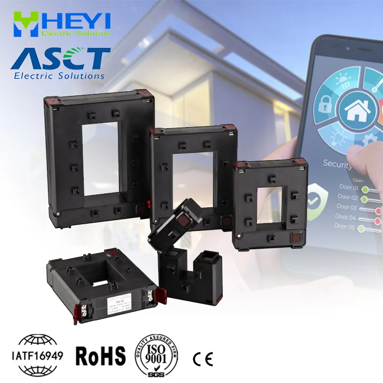 Big Burden clamp-on current transformer HK 5A - 8000A split core current transformers with 5A / 1A output