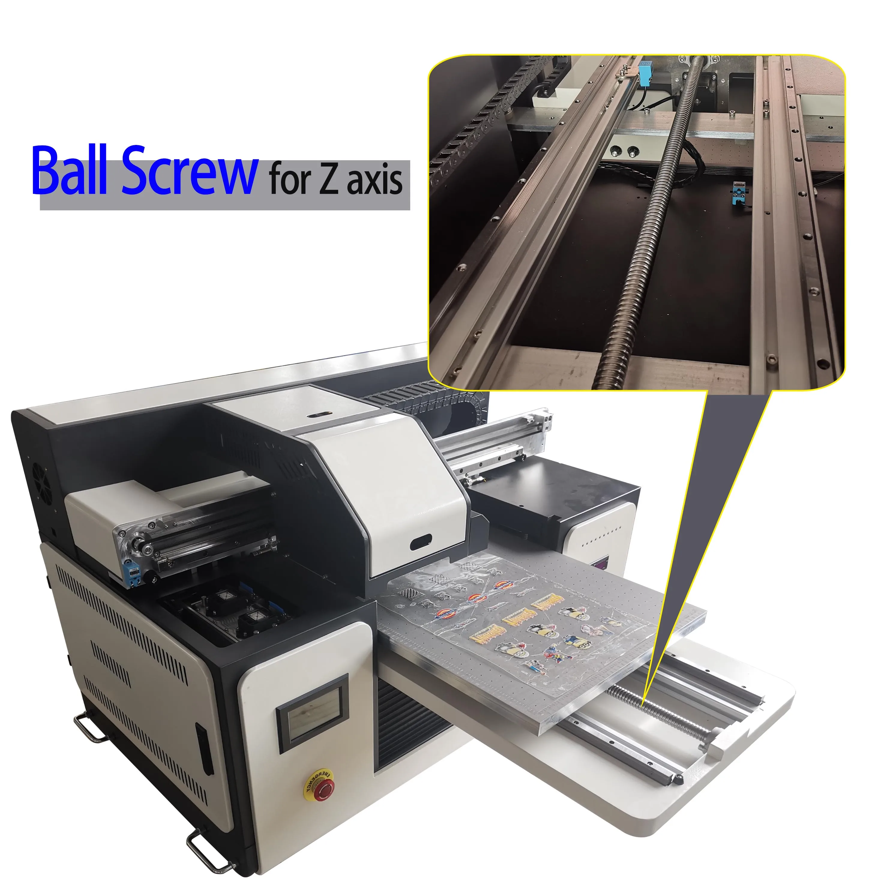 A2 Flatbed 3d Emboss Uv Pvc Card Hologram Printer for Usb Cosmetics Tube in Turkey