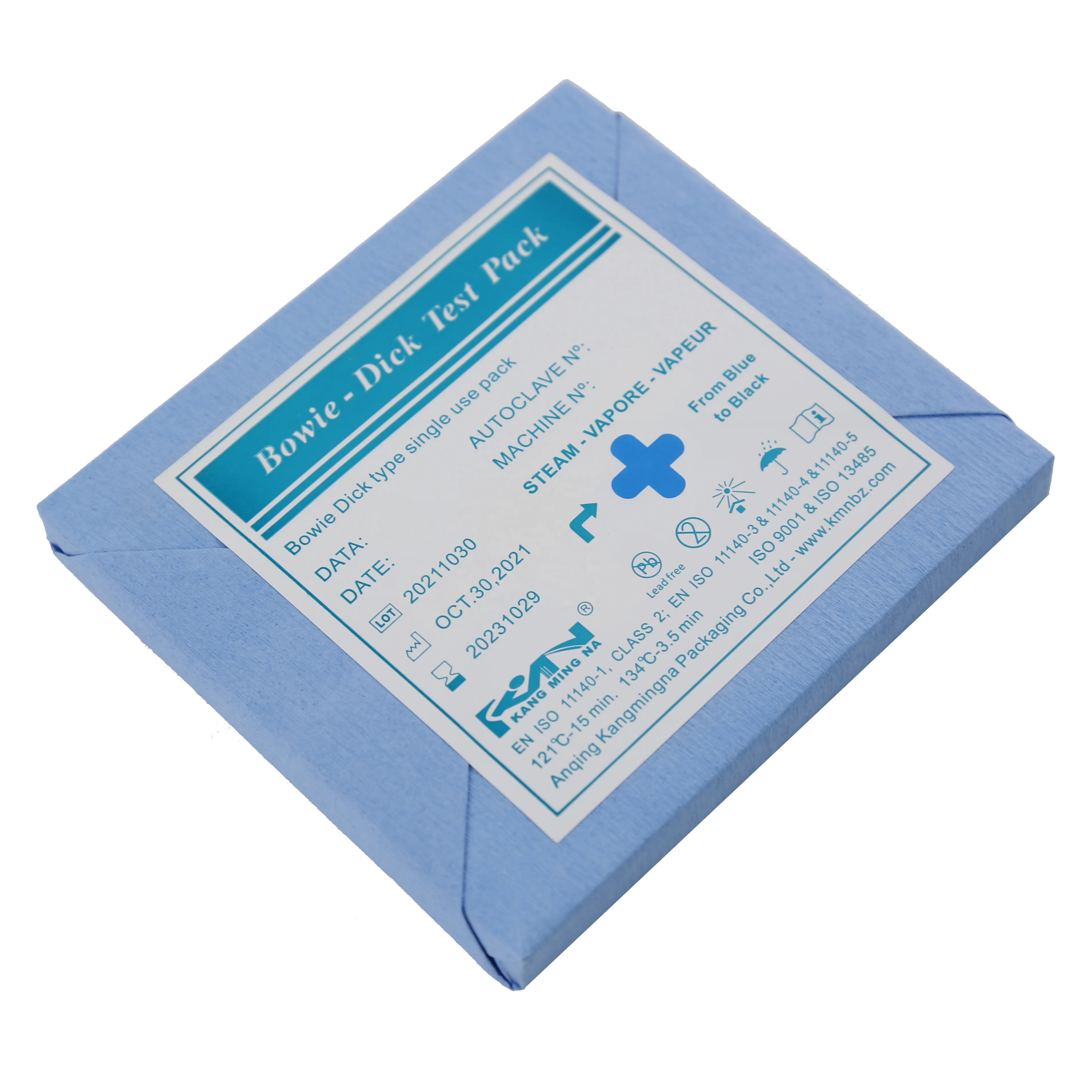 Factory sales sterilization detection BD test pack medical autoclave steam Bowie Dick Test Pack