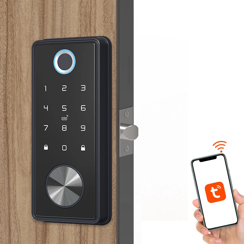 Fully Automatic Blue tooth Padlock Home Security Smart Door Lock Tuya Wifi lockers with pin code