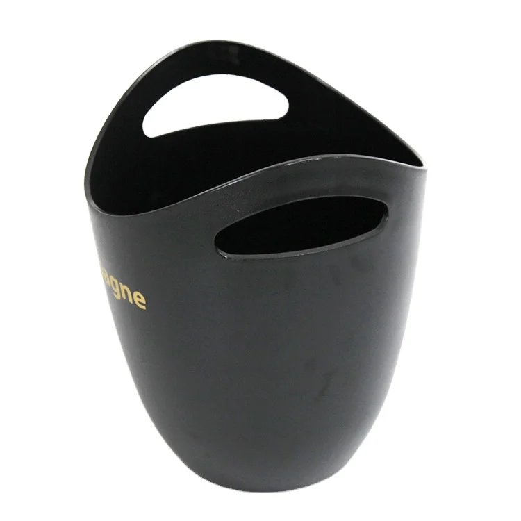 New Design Wholesale Multiple Colors Cooler Customized Acrylic Beer Plastic Ice Bucket