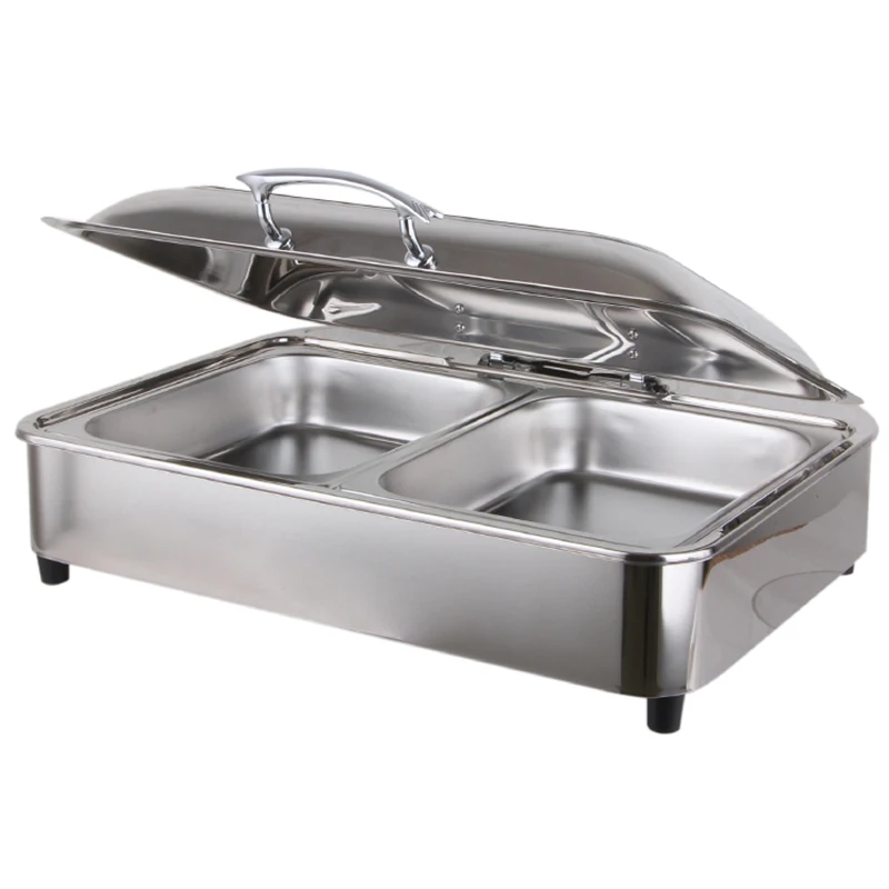 Wholesale stainless steel chafing dish hot sales buffet food warmer chaffing dishes buffet catering stainless steel