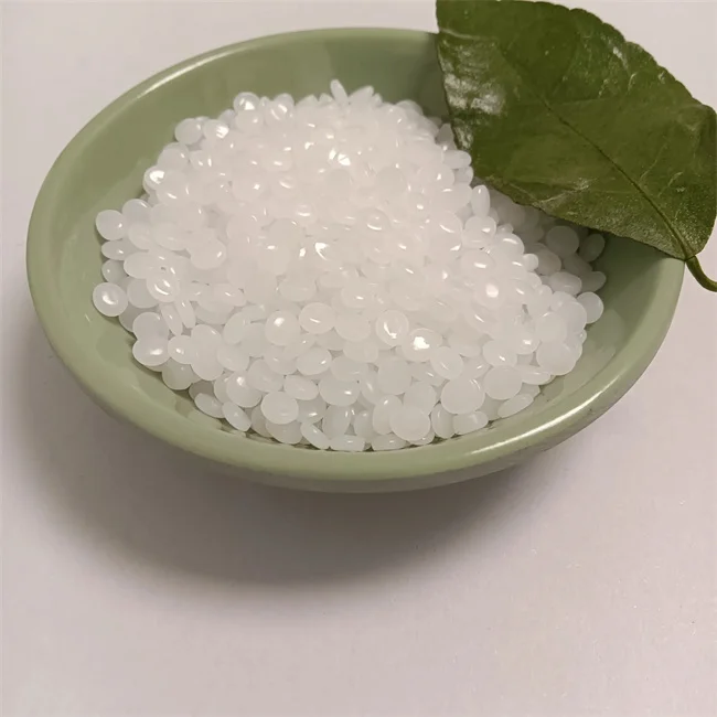 High Quality HDPE High Density Polyethylene Granules White Transparent Film Grade Application