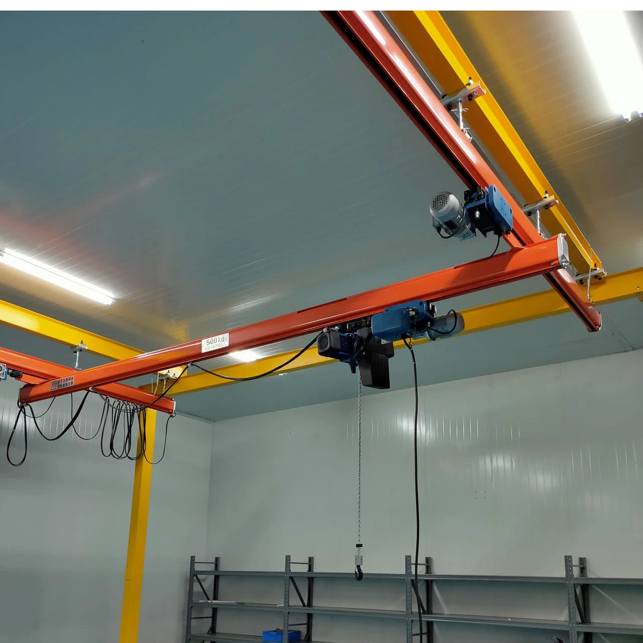 300kg 3m Flexible Combined Overhead Crane KBK Light Crane System For Factory Workshop Assembly Line