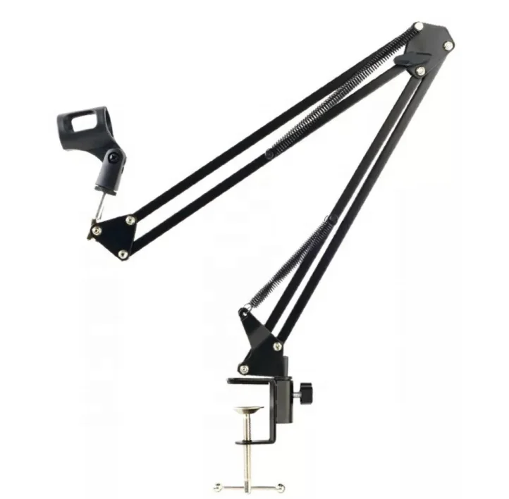 Профессиональная Гибкая подставка для микрофона с регулируемым кронштейном для студийного микрофона