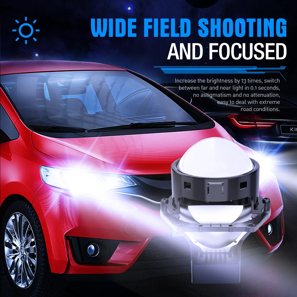 2023 XENPLUS LP11 Led Projector Lens Laser Led Headlights RHD LHD Retrofit Headlight 110W