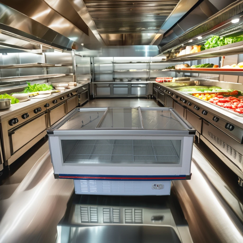 Single-Temperature Gelato Ice Cream and Vegetable Display Freezer Fridge Cooling Refrigerator Cooler for Optimal Display