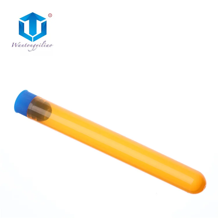  Термостойкие прозрачные пластиковые пробирки для лабораторных исследований