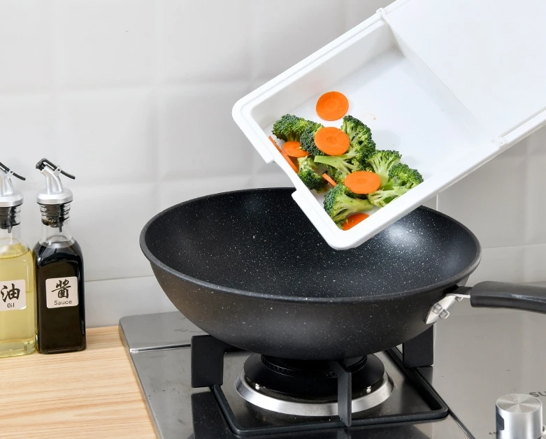 Japanese Simple Multi-functional Three-in-one Cutting Board Double-sided Drain Folding Washing Basin